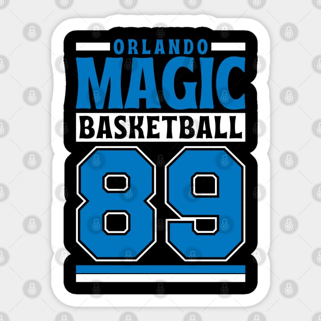 Orlando Magic 1989 Basketball Limited Edition Sticker by Astronaut.co